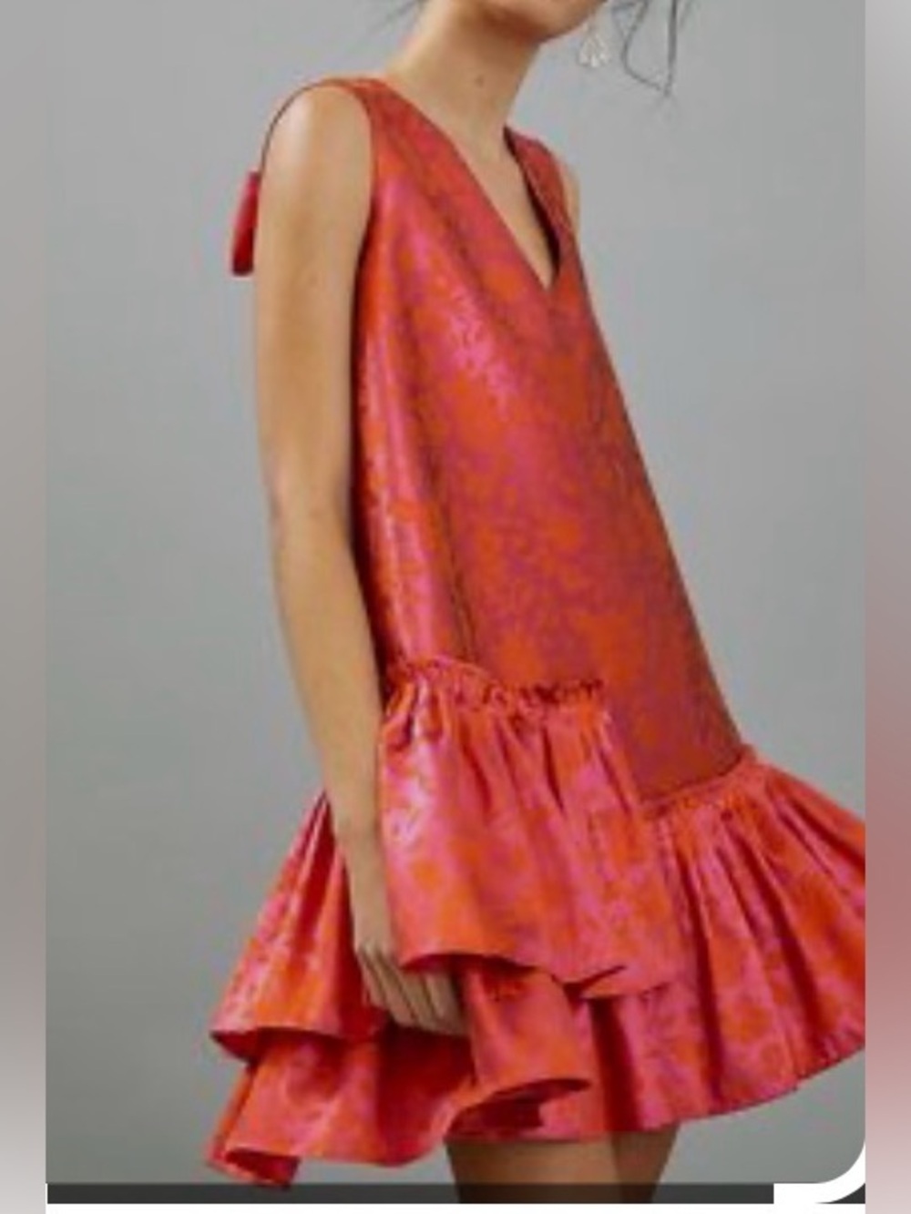Anthropologie Exquise Segovia Jacquard Mini Dress Sz S NWOT